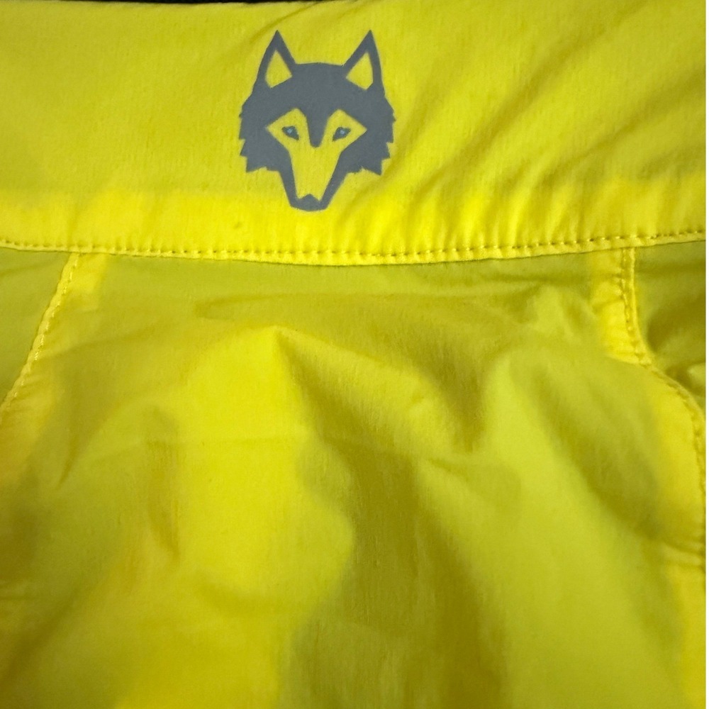 Greyson Colorblock Trailwolf Jacket Men Large Yellow Blue Ripstop Windbreaker - Picture 12 of 12